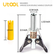 Double Handle Coupler & Zerk Fitting Cleaner Set