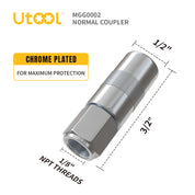 Grease Gun Coupler 3 Pcs Set