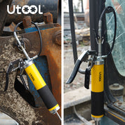 8000 PSI Manual Grease Gun Standard Set, Yellow