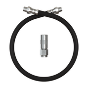 20" Rubber Flex Hose & 1 Normal Coupler