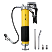 8000 PSI Manual Grease Gun Basic Set, Yellow
