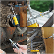 8000 PSI Manual Grease Gun Pro Set, Yellow