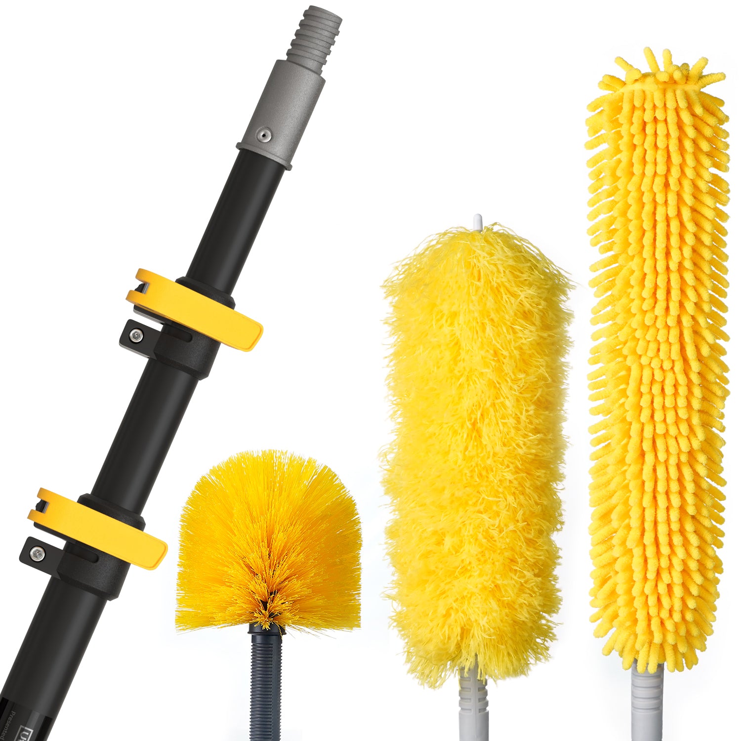 Extension Pole with Feather Duster