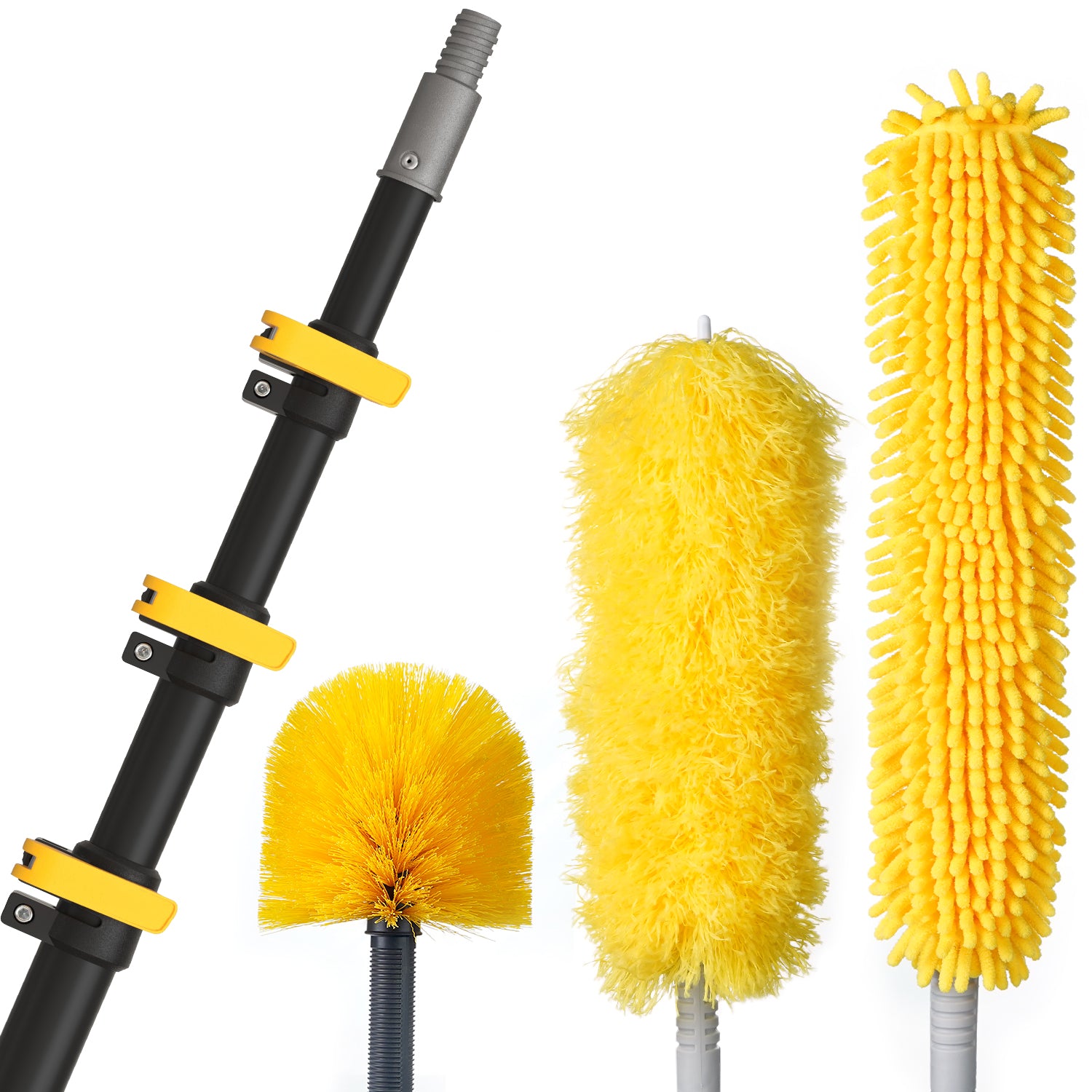 Extension Pole with Feather Duster