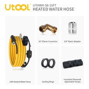 UTOOL Heated Water Hose for RV