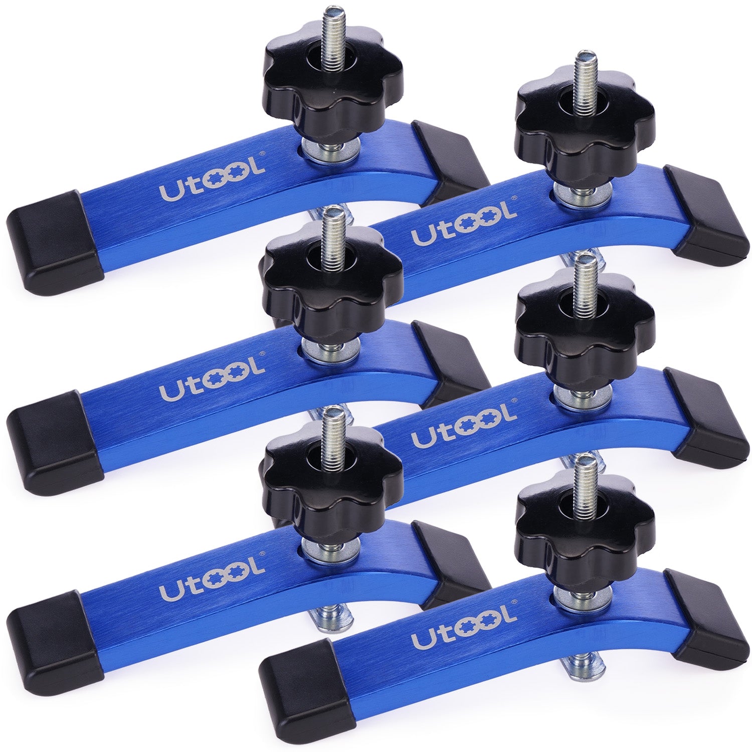 T Track Hold Down Clamps Kit, Blue