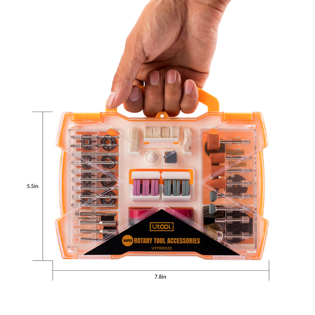 160pcs Rotary Tool Accessories Kit – Utooltech